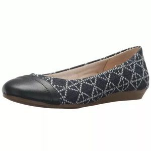 LifeStride Women's Playful Ballet Flat Denim 8W
